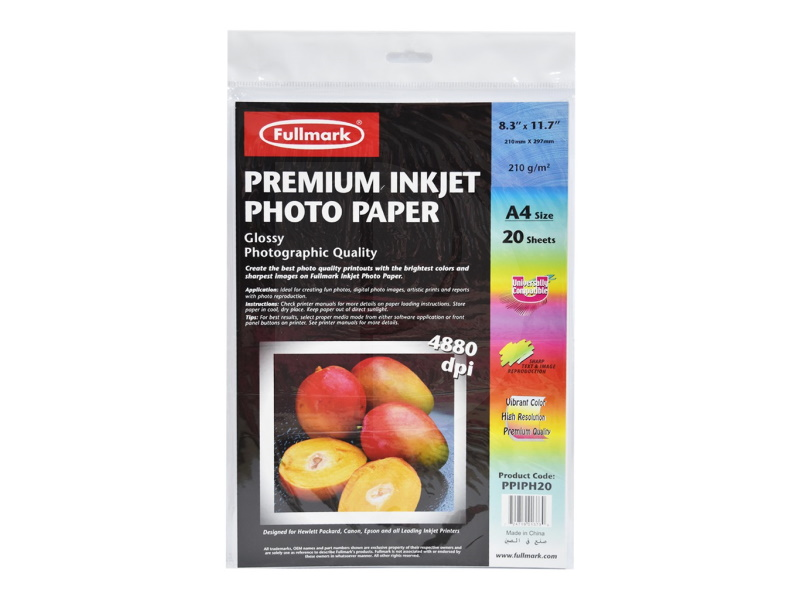 Fullmark Premium Inkjet Photo Paper PPIPH20