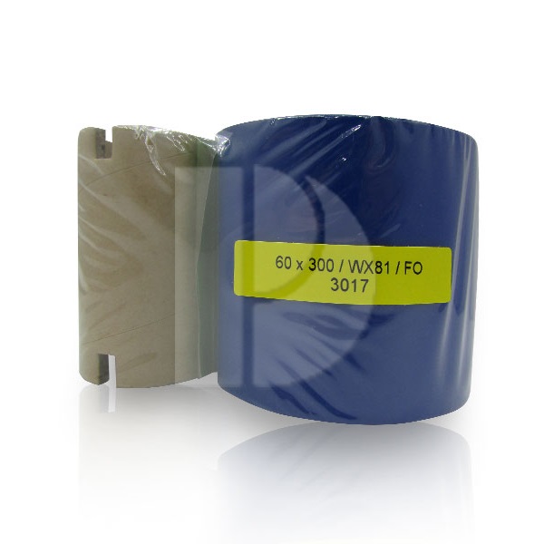 Wax Barcode Ribbon 60MM X 300M | Barcode Label Supplier Johor Bahru (JB), Malaysia | Barcode Ribbon Supplier Johor Bahru (JB), Malaysia 