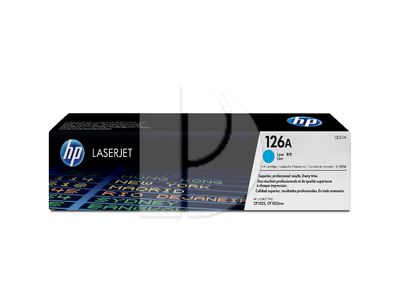 HP CE311A (126A) Cyan Original Toner Cartridge