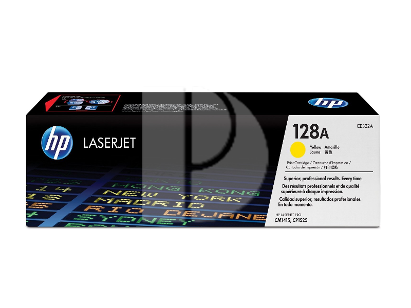 HP CE322A (128A) Yellow Original Toner Cartridge