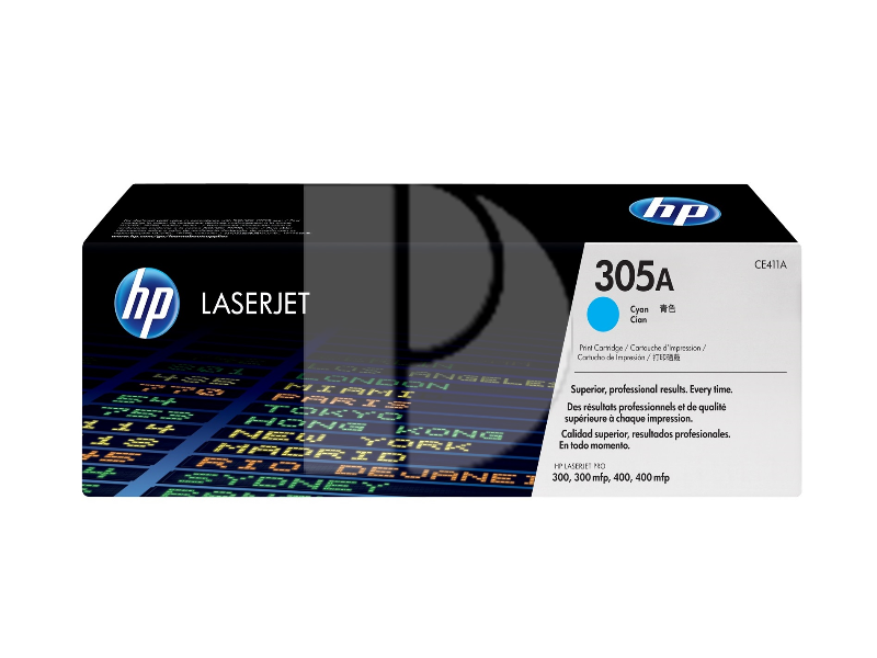 HP CE411A (305A) Cyan Original Toner Cartridge