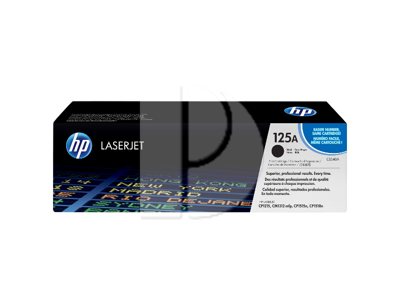 HP CB540A (125A) Black Original Toner Cartridge