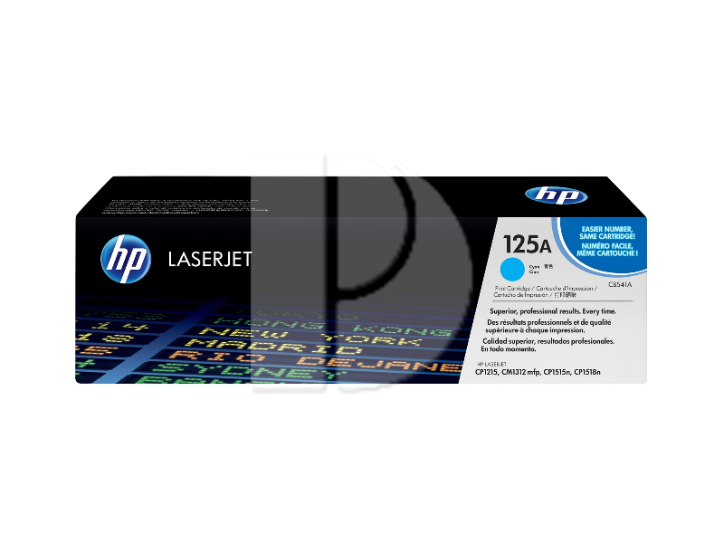 HP CB541A (125A) Cyan Original Toner Cartridge