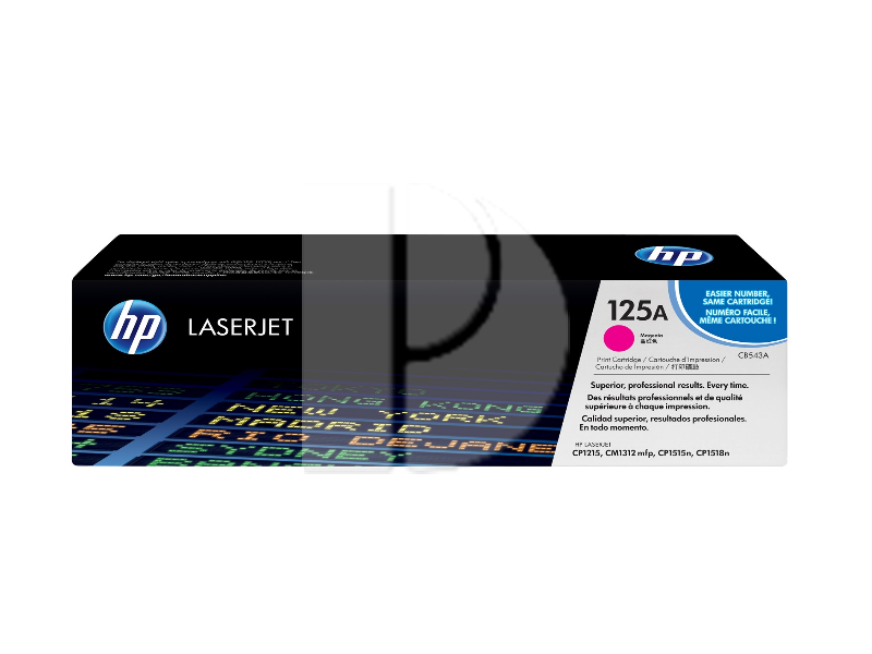 HP CB543A (125A) Magenta Original Toner Cartridge