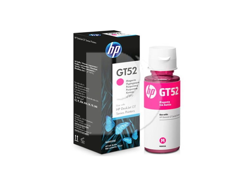 HP GT52 Magenta Original Ink Bottle