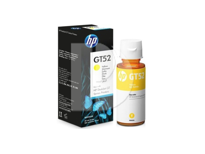 HP GT52 Yellow Original Ink Bottle