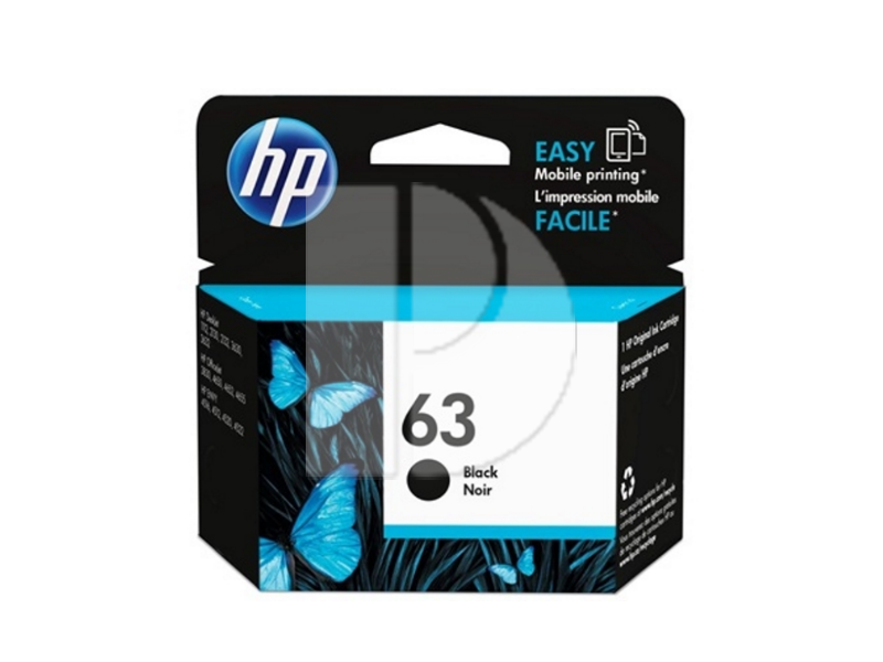 HP 63 Black Ink Cartridge