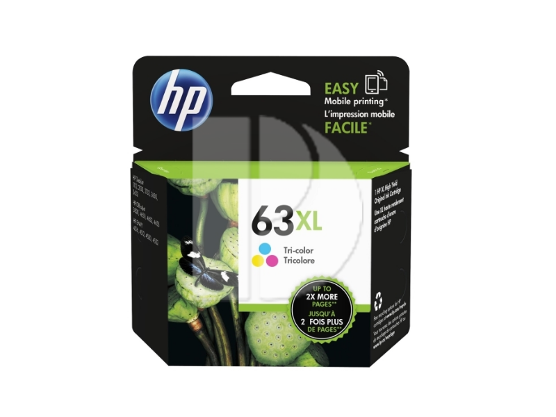 HP 63XL Color Ink Cartridge