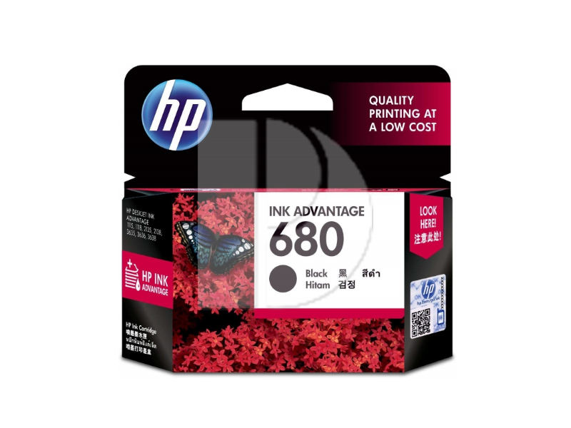 HP 680 Black Ink Cartridge