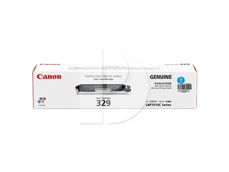 Canon 329 Cyan Original Toner Cartridge