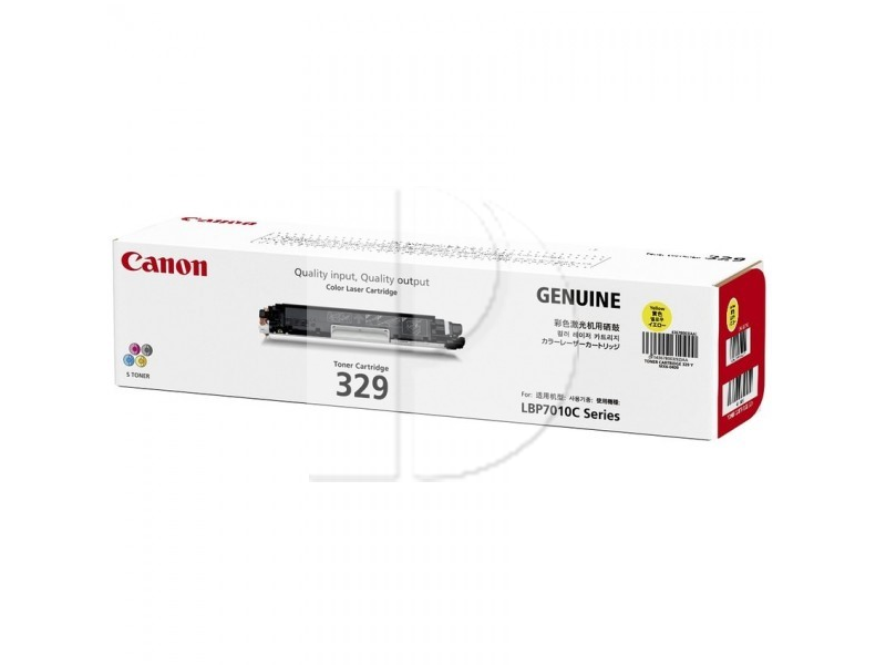 Canon 329 Yellow Original Toner Cartridge