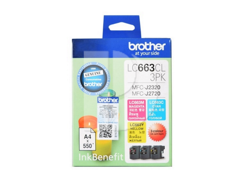 LC 663 Black Ink Cartridge