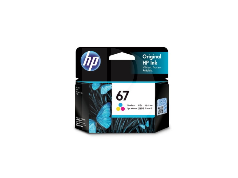 HP 67 Tri-color Original Ink Cartridge