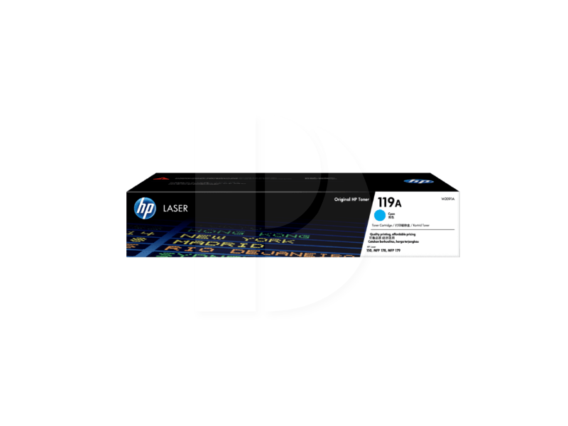 HP W2091A (119A) Cyan Original Toner Cartridge