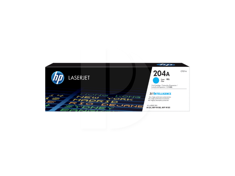 HP CF511A (204A) Cyan Original Toner Cartridge