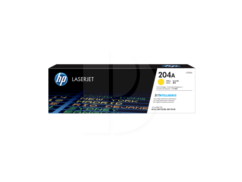 HP CF513A (204A) Yellow Original Toner Cartridge