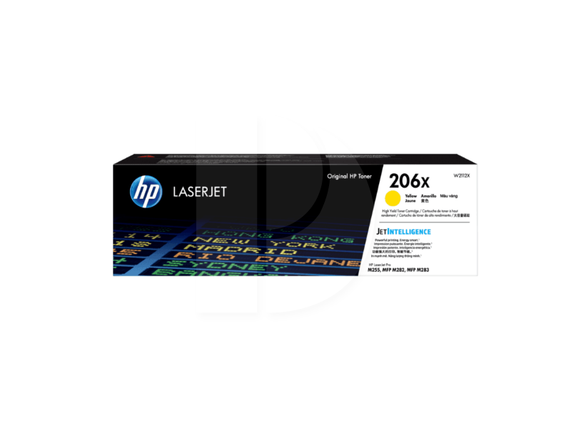 HP W2112A (206A) Yellow Original Toner Cartridge