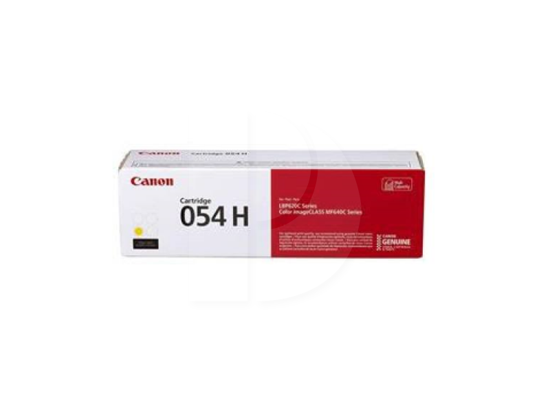 Canon 054H Yellow Original Toner Cartridge