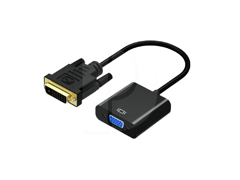 DVI 24+1/M TO VGA/F CONVERTER