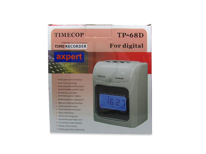 TIMECOP TP-68D Digital Punch Card Machine