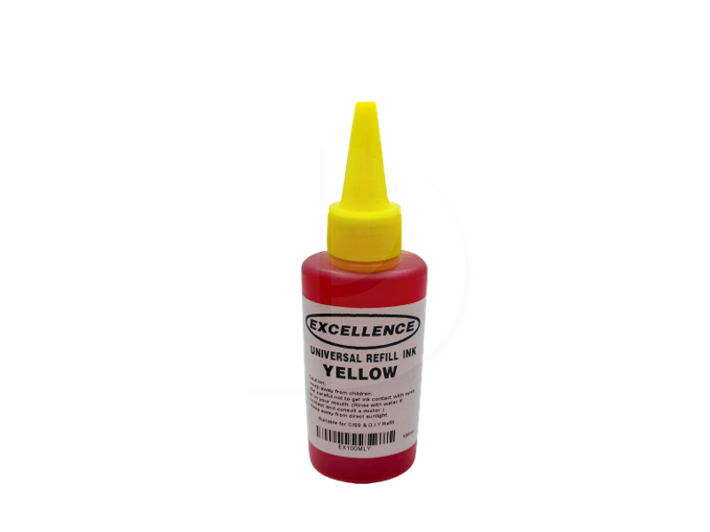 Excellence Universal Refill Ink (Yellow) 100ML