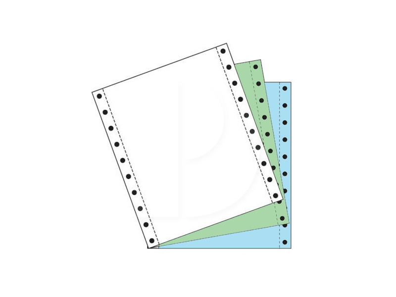 Computer Form 3ply NCR Color (W/G/B) 9.5x 11 (270Fans)