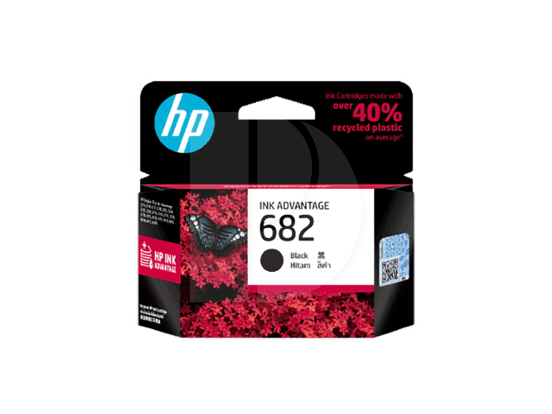 HP 682 Black Original Ink Advantage Cartridge