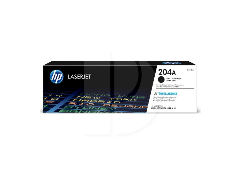 HP CF510A (204A) Black Original Toner Cartridge