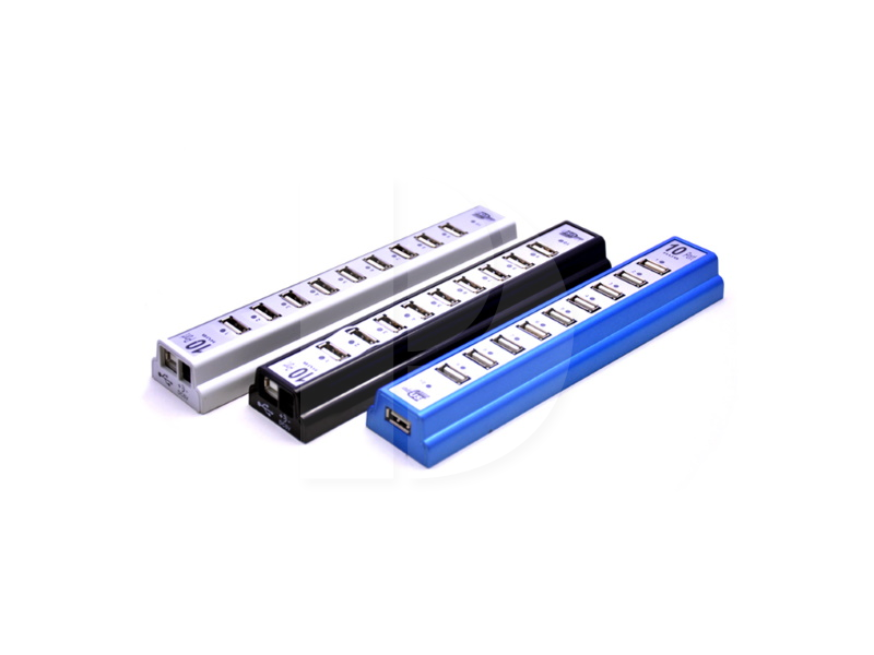 USB HUB TY2100A 10PORTS-W/1A A